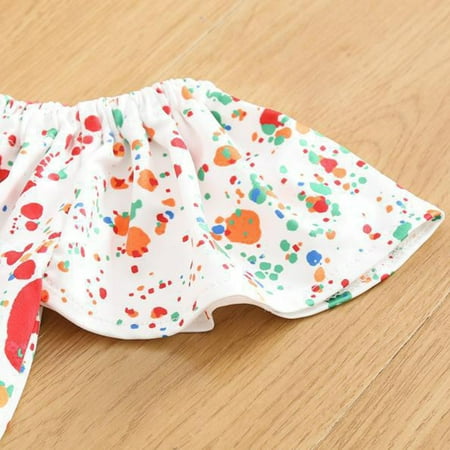 nsendm Toddler Suit Girls Colorful Printed One Shoulder Tops Blue Denim Shorts 2pcs Set Outfits Big Fit Girl Childrenscostume White 4-5 Years
nsendm Toddler Suit Girls Colorful Printed One Shoulder Tops Blue Denim Shorts 2pcs Set Outfits Big Fit Girl Childrenscostume White 4-5 Years