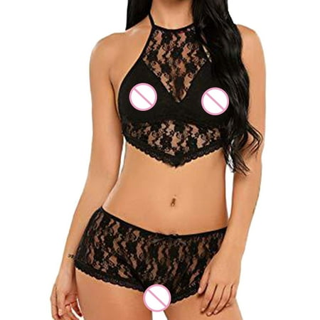 Quealent Womens Lingerie Women Lingerie Set Lace Teddy Strap Bodysuit with Garter Belts Bra and Panty Sets Black L
Quealent Womens Lingerie Women Lingerie Set Lace Teddy Strap Bodysuit with Garter Belts Bra and Panty Sets Black L
