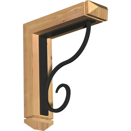 3 1/2 W x 14 D x 16 H Ashford Arts & Crafts Ironcrest Smooth Bracket Western Red Cedar (1 1/2 W x 10 D x 12 H Iron Bracket)
3 1/2 W x 14 D x 16 H Ashford Arts & Crafts Ironcrest Smooth Bracket Western Red Cedar (1 1/2 W x 10 D x 12 H Iron Bracket)