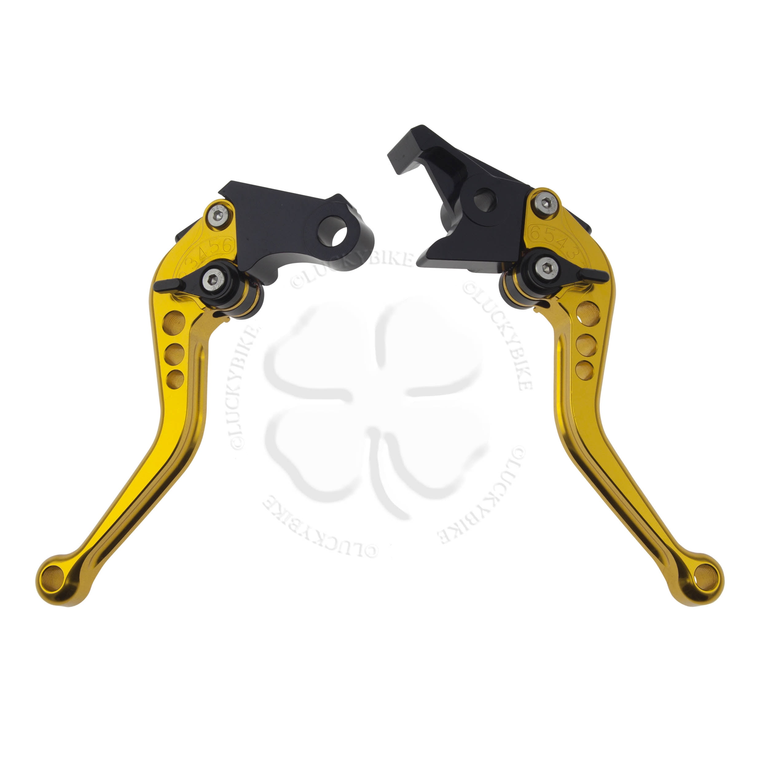 Cnc Shorty Brake Clutch Levers Gold For Honda Cbr F F I