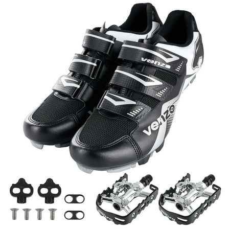 Venzo MTB Bike Bicycle Men s Cycling Shoes With Pedals & Cleats - Size 44 Adult Unisex
Venzo MTB Bike Bicycle Men s Cycling Shoes With Pedals & Cleats - Size 44 Adult Unisex