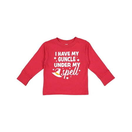 Inktastic I Have My Guncle Under My Spell with Cute Witch Hat Gift Toddler Boy or Toddler Girl Long Sleeve T-Shirt
Inktastic I Have My Guncle Under My Spell with Cute Witch Hat Gift Toddler Boy or Toddler Girl Long Sleeve T-Shirt