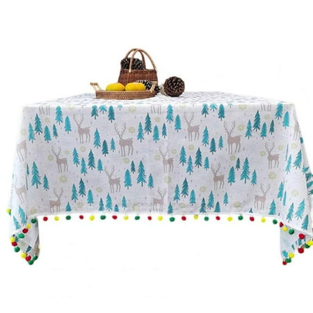 QWZNDZGR Christmas Theme Cute Santa Claus Table Cover Bright Color Christmas Tablecloth Printing for Christmas
QWZNDZGR Christmas Theme Cute Santa Claus Table Cover Bright Color Christmas Tablecloth Printing for Christmas