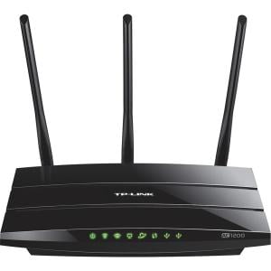TP-LINK Archer C1200 IEEE 802.11ac Ethernet Wireless Router - 2.40 GHz ISM Band - 5 GHz UNII Band - 3 x Antenna(3 x External) - 1200 Mbit/s Wireless Speed - 4 x Network Port - 1 x Broadband Port