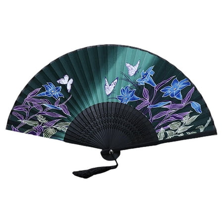 EVEXPLO Chinese Style Vintage Handheld Folding Fan with Tassel Lily for Butterfly Printed Pattern for Wedding Dancing Party Cheongsam Costume Props Supplies
EVEXPLO Chinese Style Vintage Handheld Folding Fan with Tassel Lily for Butterfly Printed Pattern for Wedding Dancing Party Cheongsam Costume Props Supplies