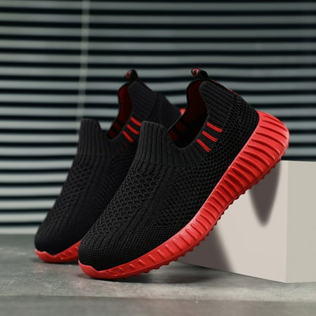 Baby Kids Boys Soft-soled Sneakers Lightweight Breathable Non-slip Running Shoes