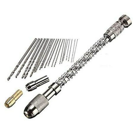 1 Set Mini Twist Drill Bits with Semi-Automatic Handdrill Suit Micro-Hobby Craft Jewelry Wood Mini Hand Drill Tools
1 Set Mini Twist Drill Bits with Semi-Automatic Handdrill Suit Micro-Hobby Craft Jewelry Wood Mini Hand Drill Tools