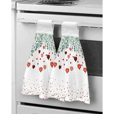 Eucalyptus Leaf Love Pendant Hand Towel Soft Microfiber Kitchen Wash Cloths Hanging Towel Portable Cleaning Towels
Eucalyptus Leaf Love Pendant Hand Towel Soft Microfiber Kitchen Wash Cloths Hanging Towel Portable Cleaning Towels