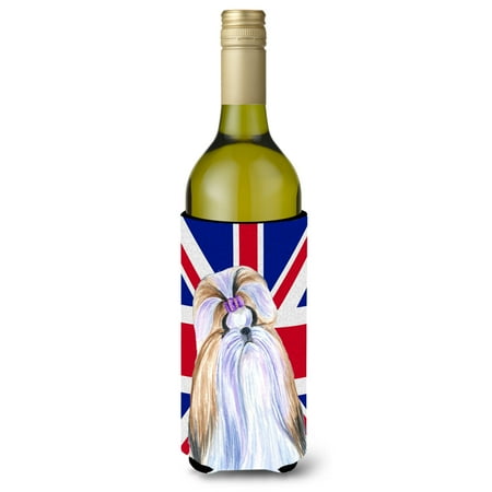 Carolines Treasures SS4907LITERK Shih Tzu with English Union Jack British Flag Wine Bottle Hugger Wine Bottle
Carolines Treasures SS4907LITERK Shih Tzu with English Union Jack British Flag Wine Bottle Hugger Wine Bottle