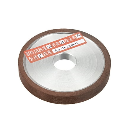 Uxcell 3.15Inch Diamond Grinding Wheel Resin Bonded for Carbide Metal 240 Grit 75%
Uxcell 3.15Inch Diamond Grinding Wheel Resin Bonded for Carbide Metal 240 Grit 75%