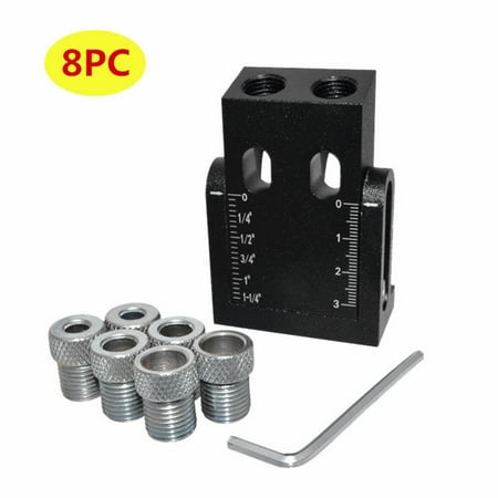 Woodworking Guide Positioner Kit Oblique Hole Locator Positioner 15 Angle