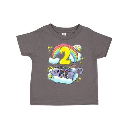 Inktastic 2nd Birthday Unicorn Cat Rainbow Gift Toddler Boy or Toddler Girl T-Shirt
Inktastic 2nd Birthday Unicorn Cat Rainbow Gift Toddler Boy or Toddler Girl T-Shirt