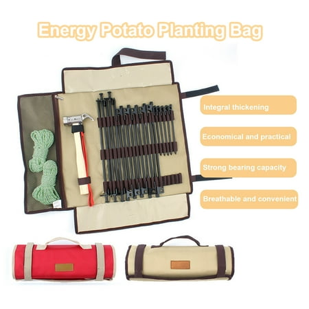 Tool Bag with Anti-lost Fixed Buckle Design Space-saving with Handle Classify Storing Camping Ground Spike Nailing Hammer Bag Outdoor Supply
Tool Bag with Anti-lost Fixed Buckle Design Space-saving with Handle Classify Storing Camping Ground Spike Nailing Hammer Bag Outdoor Supply