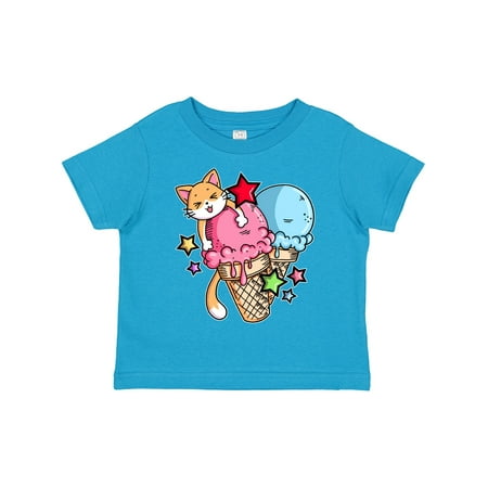Inktastic Ice Cream Cones with Orange Cat and Stars Gift Toddler Boy or Toddler Girl T-Shirt
Inktastic Ice Cream Cones with Orange Cat and Stars Gift Toddler Boy or Toddler Girl T-Shirt