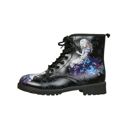 Eloshman Women Non-Slip Floral Combat Boot Work Breathable Lace Up Short Bootie Comfort Mid Top Purple Beauty 8
Eloshman Women Non-Slip Floral Combat Boot Work Breathable Lace Up Short Bootie Comfort Mid Top Purple Beauty 8