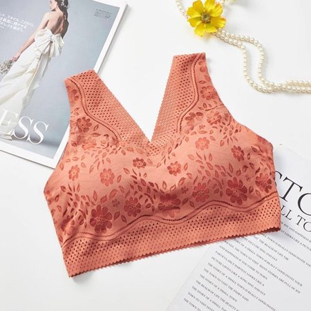 MRULIC lingerie for women No Style Bra Underwears Top Base Sports Lace rims Underwears Vest Watermelon red + One size
MRULIC lingerie for women No Style Bra Underwears Top Base Sports Lace rims Underwears Vest Watermelon red + One size