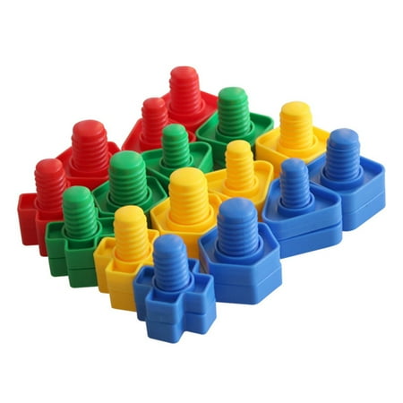 16 Pairs Educational Toy Kids Colorful Screw Matching Toy Tightening Screw Toy
16 Pairs Educational Toy Kids Colorful Screw Matching Toy Tightening Screw Toy