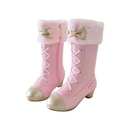 Ferndule Girl Plush Lining Tall Booties Walking Lolita Round Toe Nonslip Princess Ankle Boot Pink 13C
Ferndule Girl Plush Lining Tall Booties Walking Lolita Round Toe Nonslip Princess Ankle Boot Pink 13C