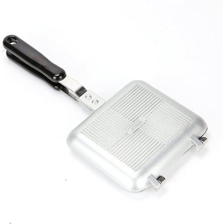 Sandwich Toaster Mold Non-Stick Aluminum Sturdy Handle Double Sided Frying Pan for Stovetop Use
Sandwich Toaster Mold Non-Stick Aluminum Sturdy Handle Double Sided Frying Pan for Stovetop Use