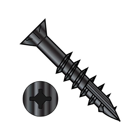 9-10X2 1/2 Square Phil #8Flat w/Nibs Deep Thread Wood Screw 2/3 Thread Type 17 Black Oxide (Pack Qty 3 000) BC-0940DXF17DB8
9-10X2 1/2 Square Phil #8Flat w/Nibs Deep Thread Wood Screw 2/3 Thread Type 17 Black Oxide (Pack Qty 3 000) BC-0940DXF17DB8