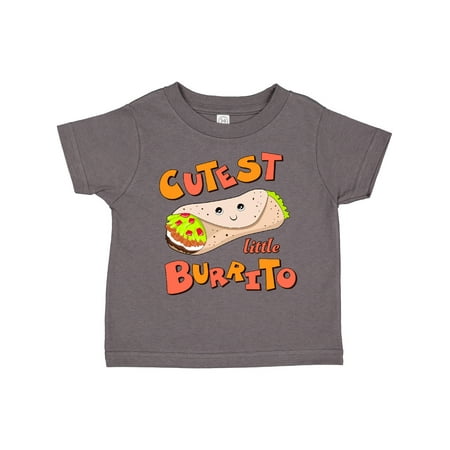 Inktastic Cutest Little Burrito Gift Toddler Boy or Toddler Girl T-Shirt