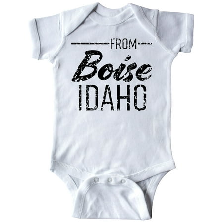 Inktastic From Boise Idaho in Black Distressed Text Gift Baby Boy or Baby Girl Bodysuit
Inktastic From Boise Idaho in Black Distressed Text Gift Baby Boy or Baby Girl Bodysuit