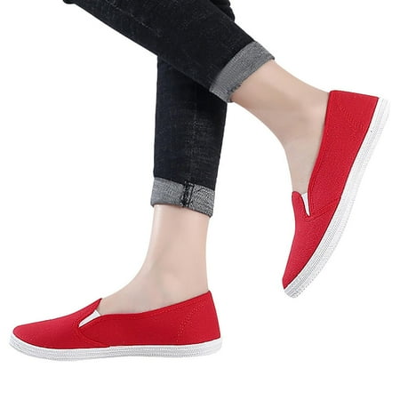 Cathalem Shoes Fashion Ladies Versatile Flat Comfortable Women s Casual Canvas Casual Women s casual Casual Shoes for Women Boots Red 7.5
Cathalem Shoes Fashion Ladies Versatile Flat Comfortable Women s Casual Canvas Casual Women s casual Casual Shoes for Women Boots Red 7.5