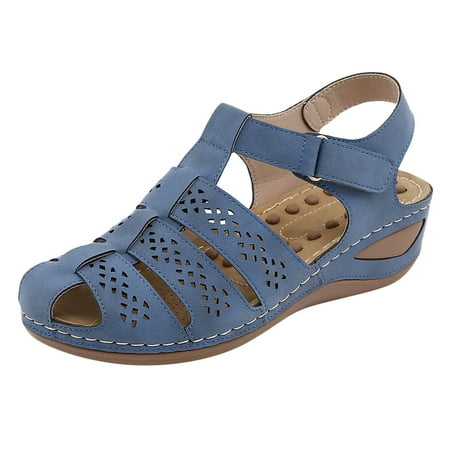 Pimfylm Sandals For Women Women s Flat Sandals Fashion Rhinestone Flat Sandals with Ankle Strap for Summers Dress Casual Blue 7
Pimfylm Sandals For Women Women s Flat Sandals Fashion Rhinestone Flat Sandals with Ankle Strap for Summers Dress Casual Blue 7