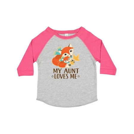 Inktastic Aunt Loves Me Woodland Fox Gift Toddler Boy or Toddler Girl T-Shirt
Inktastic Aunt Loves Me Woodland Fox Gift Toddler Boy or Toddler Girl T-Shirt