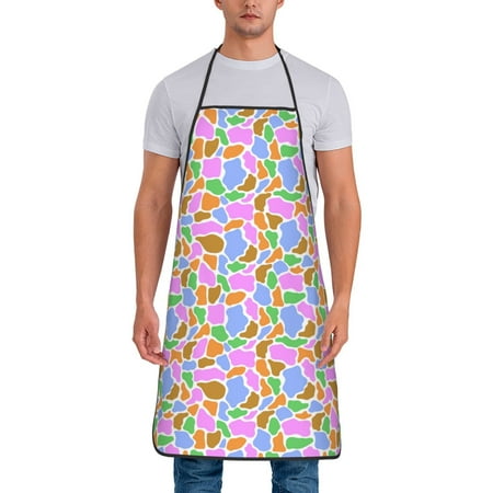 Xecao Colorful Cow Skin Print Funny BBQ Chef Aprons for Men Women Adjustable Kitchen Cooking Aprons with Pocket Waterproof Oil Proof No Pilling Fading
Xecao Colorful Cow Skin Print Funny BBQ Chef Aprons for Men Women Adjustable Kitchen Cooking Aprons with Pocket Waterproof Oil Proof No Pilling Fading
