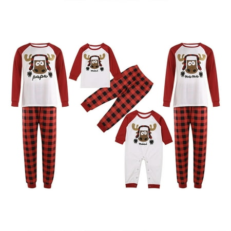 LWZWM Christmas Matching Pajamas Set for Women Christmas Plaid Deer Print Long Sleeve Tops+Pants Family Pjs Matching Set Toddler 3-6 Months
LWZWM Christmas Matching Pajamas Set for Women Christmas Plaid Deer Print Long Sleeve Tops+Pants Family Pjs Matching Set Toddler 3-6 Months