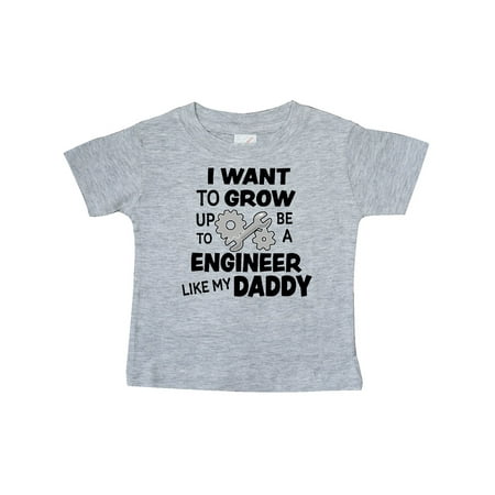 Inktastic I Want To Grow up To Be a Engineer Like My Daddy Gift Baby Boy or Baby Girl T-Shirt
Inktastic I Want To Grow up To Be a Engineer Like My Daddy Gift Baby Boy or Baby Girl T-Shirt