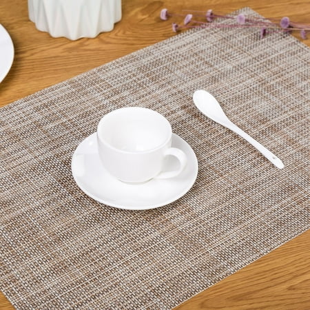 Homgreen Placemats Placemats for Dining Table Gray Table Mats Set of 6 Easy to Clean Wipeable Washable Modern Outdoor Placemats 12 x 18
Homgreen Placemats Placemats for Dining Table Gray Table Mats Set of 6 Easy to Clean Wipeable Washable Modern Outdoor Placemats 12 x 18