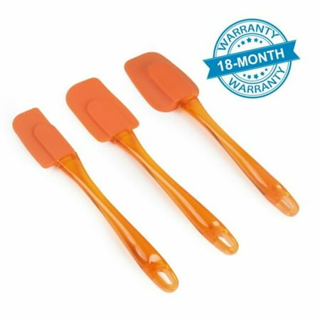 3pcs Spatula Set Non stick Silicone Heat Resistant Baking Kitchen Tools Spatulas Orange 3PCS
3pcs Spatula Set Non stick Silicone Heat Resistant Baking Kitchen Tools Spatulas Orange 3PCS