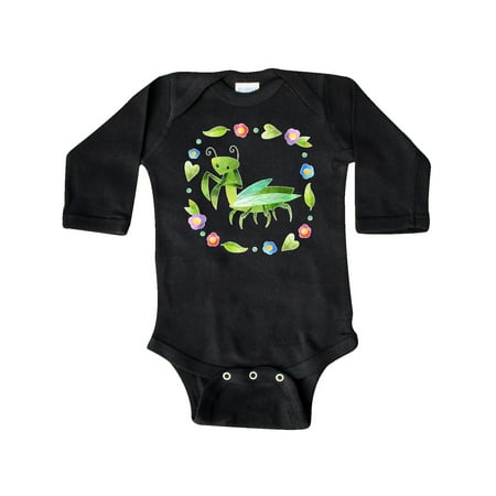 Inktastic Praying Mantis with Flowers and Leaves Gift Baby Boy or Baby Girl Long Sleeve Bodysuit
Inktastic Praying Mantis with Flowers and Leaves Gift Baby Boy or Baby Girl Long Sleeve Bodysuit