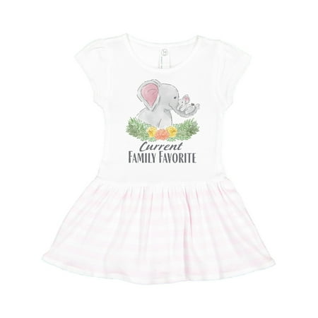 Inktastic Current Family Favorite with Elephant Family with Flowers Gift Toddler Girl Dress
Inktastic Current Family Favorite with Elephant Family with Flowers Gift Toddler Girl Dress