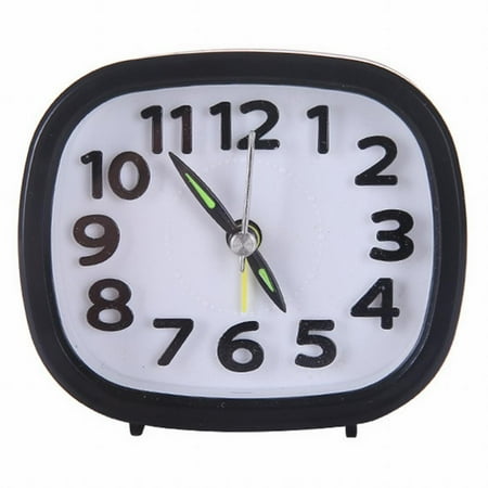 Mduoduo Battery Operated Quartz Alarm Clock Night Light No Tick Silent Bedside Clocks Black
Mduoduo Battery Operated Quartz Alarm Clock Night Light No Tick Silent Bedside Clocks Black