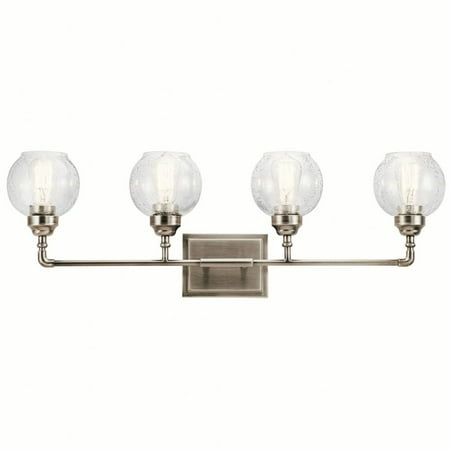 4 Light Transitional Vanity Light Damp Location Rated with Vintage Industrial Style 10.75 inches Tall By 33.25 inches Wide-Antique Pewter Finish
4 Light Transitional Vanity Light Damp Location Rated with Vintage Industrial Style 10.75 inches Tall By 33.25 inches Wide-Antique Pewter Finish