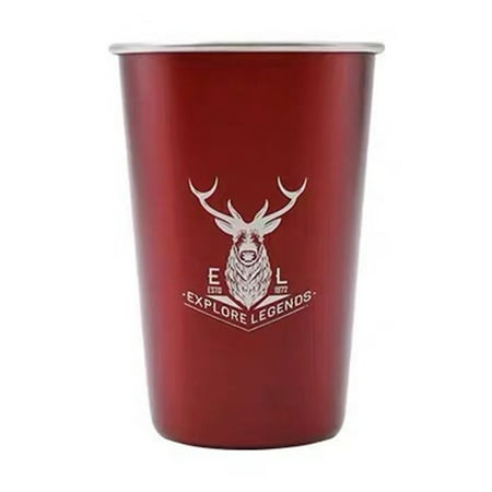Stainless Steel Cups 16.9oz Shatterproof Pint Metal Cup Tumblers Large Capacity for Cold Drinks New
Stainless Steel Cups 16.9oz Shatterproof Pint Metal Cup Tumblers Large Capacity for Cold Drinks New