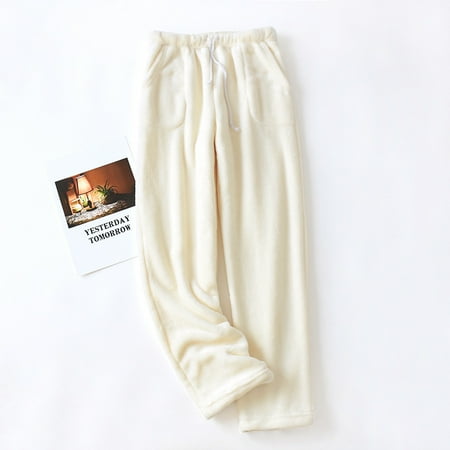 Women Flannel Fleece Pajama Pants Plush Lounge Pants Coral Fleece Jogger Pants Drawstring Trousers
Women Flannel Fleece Pajama Pants Plush Lounge Pants Coral Fleece Jogger Pants Drawstring Trousers
