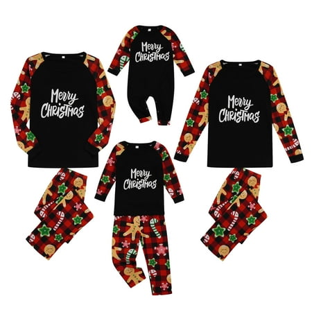 CIYCuIT Family Matching Christmas Pajamas Cartoon Letters Pattern Long Sleeve Tops + Pants 2PCS Holiday Sleepwear Nightwear Bodysuits Loungewear for Dad Mom Kids Baby
CIYCuIT Family Matching Christmas Pajamas Cartoon Letters Pattern Long Sleeve Tops + Pants 2PCS Holiday Sleepwear Nightwear Bodysuits Loungewear for Dad Mom Kids Baby