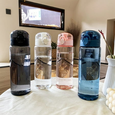 Bluelans 780ml Water Bottle Locking Buckle Design Anti-deform Plastic Transparent Water Tumbler for Home
Bluelans 780ml Water Bottle Locking Buckle Design Anti-deform Plastic Transparent Water Tumbler for Home