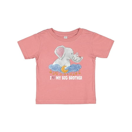 Inktastic I Love My Big Brother Cute Elephants with Moon and Stars Gift Baby Boy or Baby Girl T-Shirt
Inktastic I Love My Big Brother Cute Elephants with Moon and Stars Gift Baby Boy or Baby Girl T-Shirt