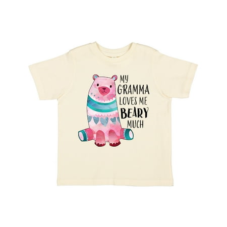 Inktastic My Gramma Loves Me Beary Much with Cute Bear Gift Toddler Boy or Toddler Girl T-Shirt
Inktastic My Gramma Loves Me Beary Much with Cute Bear Gift Toddler Boy or Toddler Girl T-Shirt