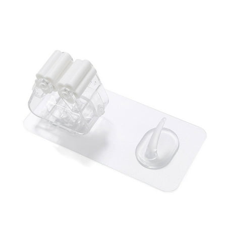 Wall Mounted Cleaning Tool Holder Punch Free Traceless Broom Holders for Brooms Rakes Umbrella Mops White
Wall Mounted Cleaning Tool Holder Punch Free Traceless Broom Holders for Brooms Rakes Umbrella Mops White
