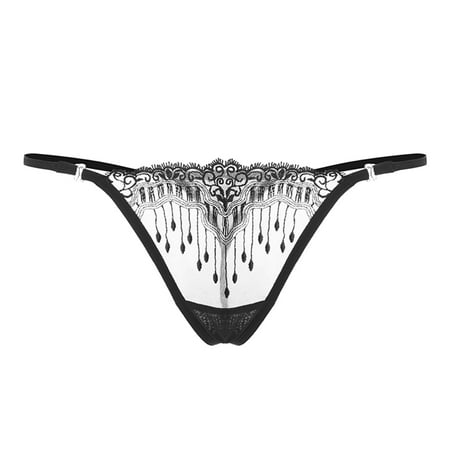 TAIAOJING 6 Pack Cotton Underwear For Women Lace Transparent Panties Hollow Embroidery Embroidery Thong Panties
TAIAOJING 6 Pack Cotton Underwear For Women Lace Transparent Panties Hollow Embroidery Embroidery Thong Panties