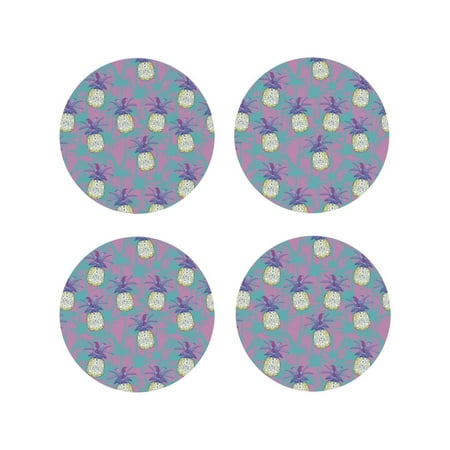 Leather Coasters with Heat-resistant for Drinks cartoon pineapple -标题2 Round Shape
Leather Coasters with Heat-resistant for Drinks cartoon pineapple -标题2 Round Shape