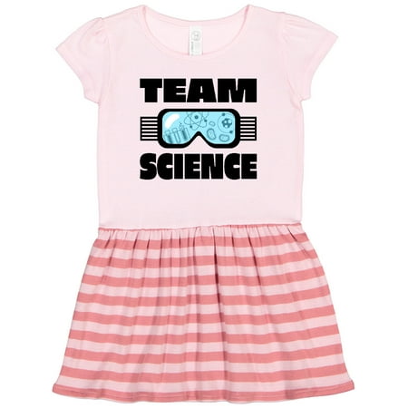 Inktastic Team Science Goggles Gift Toddler Girl Dress