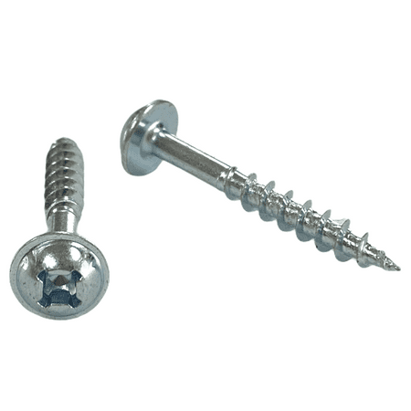 Cabentry Brand | Wood Screws | Round Washer Head | Phillips Square Drive | #8 | 1 1/4 Inch | Deep Thread | Sharp Point | Zinc Finish | 100 Pack
Cabentry Brand | Wood Screws | Round Washer Head | Phillips Square Drive | #8 | 1 1/4 Inch | Deep Thread | Sharp Point | Zinc Finish | 100 Pack