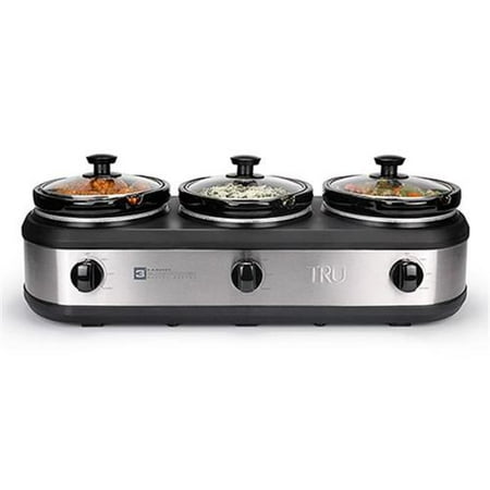 Tru 3Crock Slow Cooker Buffet Walmart.com Tru 3Crock Slow Cooker Buffet Walmart.com